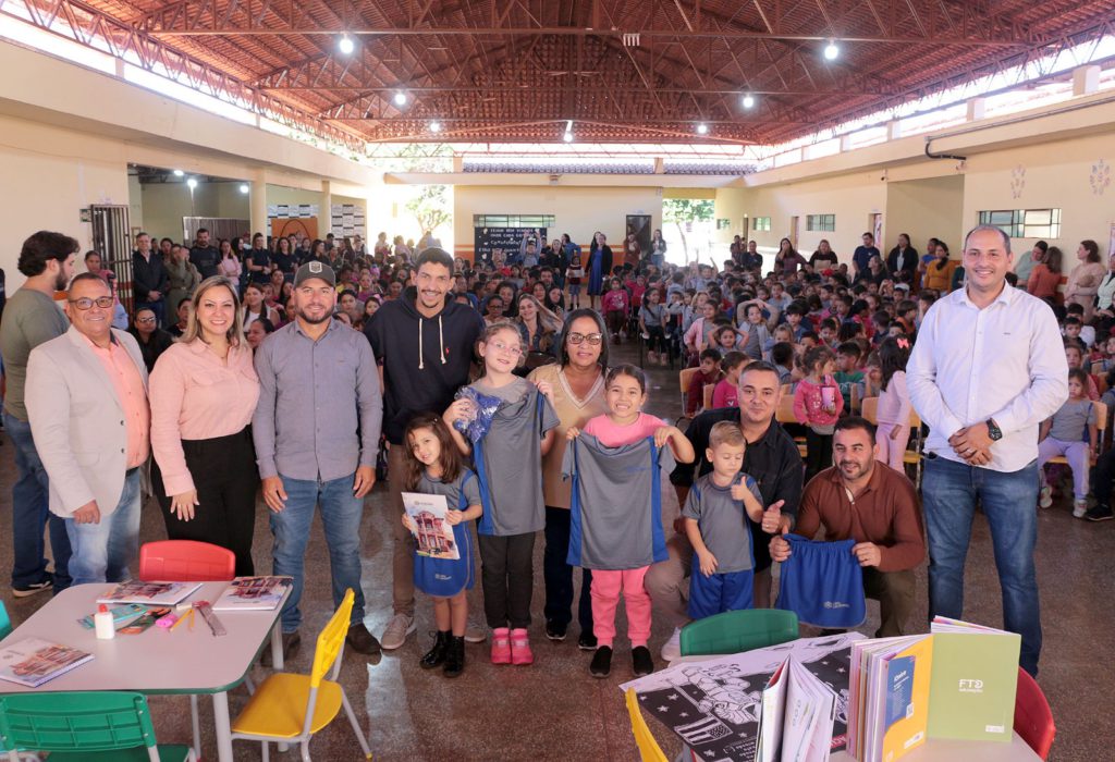 Educação em 1º lugar: Governo Municipal investe 6 milhões na rede municipal de ensino em Rio Brilhante
