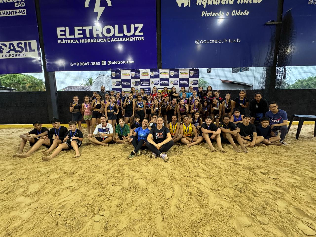 FUNCERB realiza 1º Festival das Areias com participação absoluta de alunos das Escolinhas Municipais