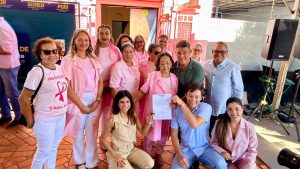 Autoridades assinam ordem de serviço para obras de reformas e ampliação da Rede Feminina de Combate ao Câncer de Rio Brilhante